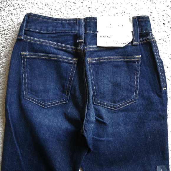 Gap Original Boot Cut Jeans size 2A Dark Rinse - Picture 4 of 5